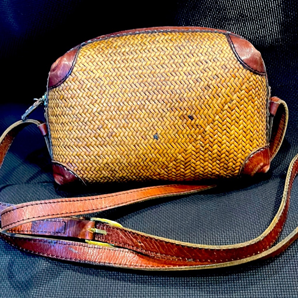 Talbots small wicker purse.